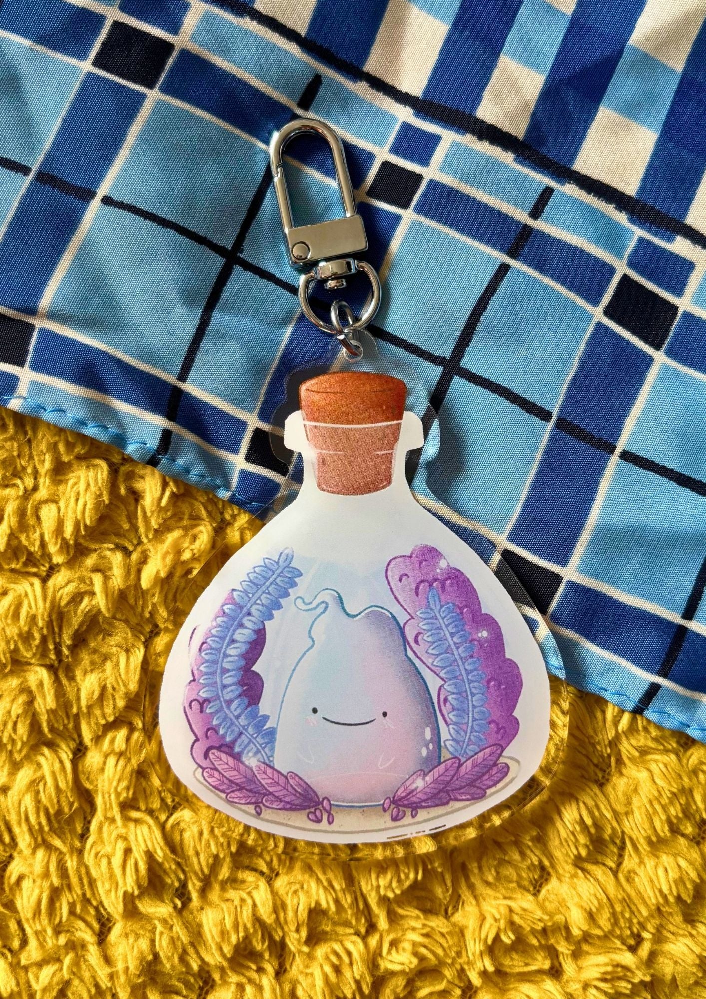 Ghost in a Jar | Acrylic Keyring
