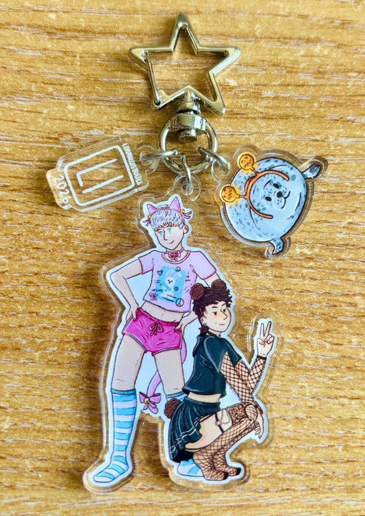 PREORDER Cat and Bear | Dan and Phil Keyring