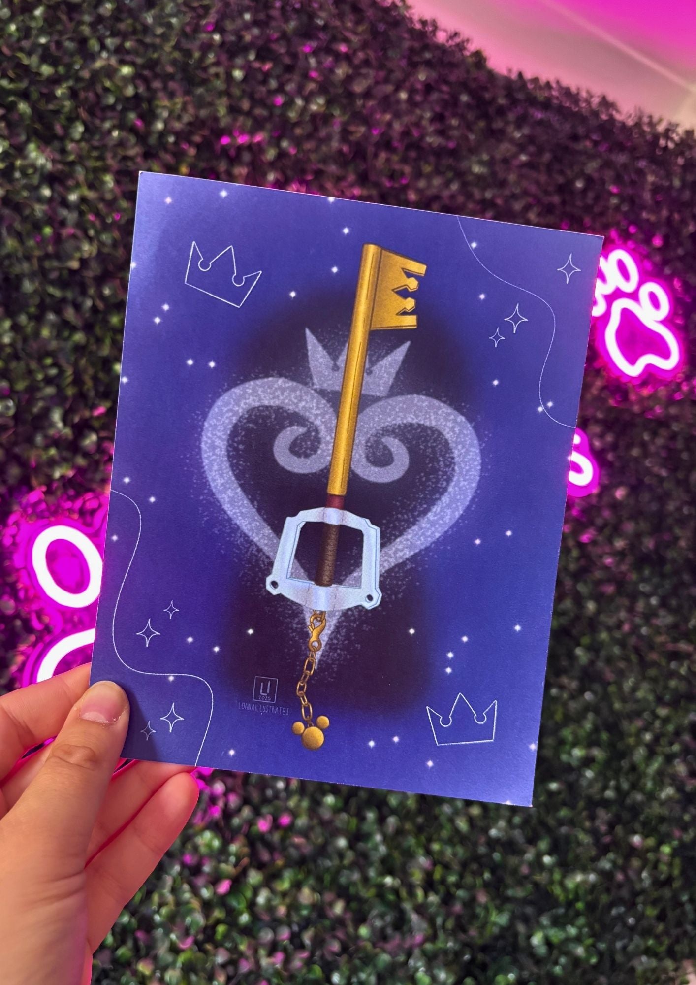 Mickey's Key | KH Fanart Print