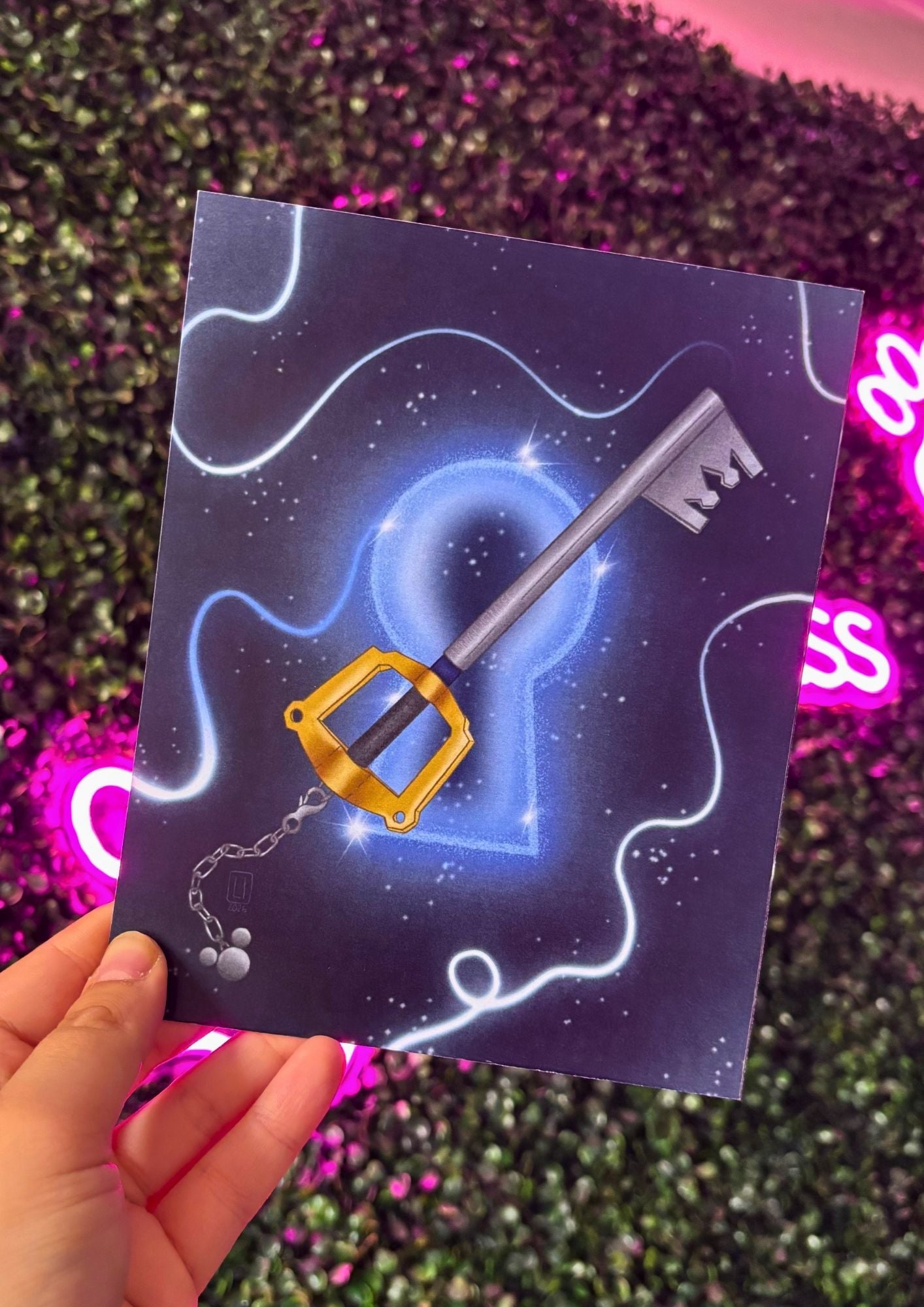 Kingdom Key | KH Acrylic Keyring