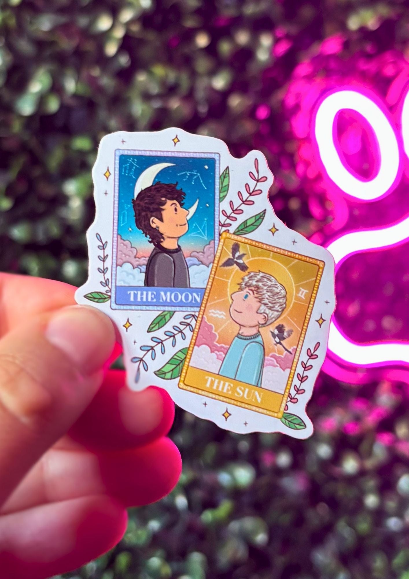 The Sun & The Moon | Dan and Phil Sticker
