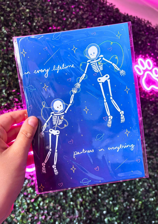In Every Universe | Dan and Phil Fanart Print A5