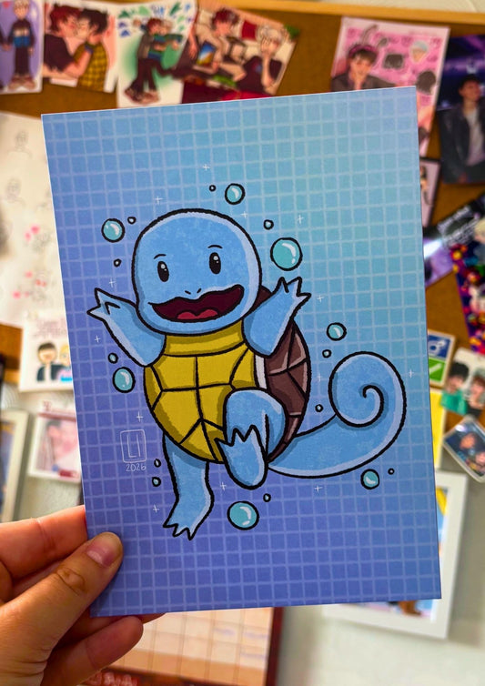 Water Starter | Fanart Print