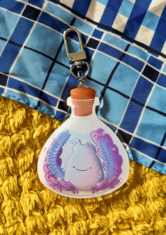 Ghost in a Jar | Acrylic Keyring