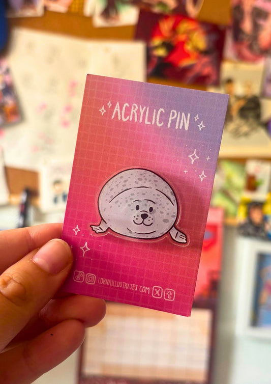 Pheal | Dan and Phil Acrylic Pin