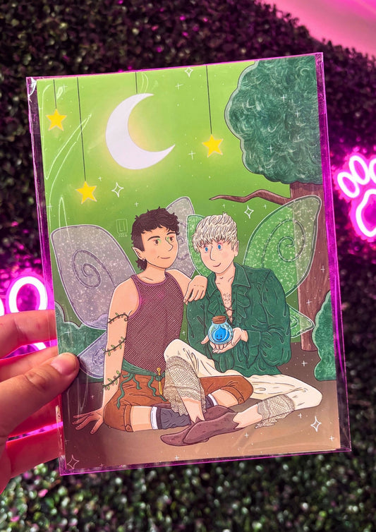 Two Pharies | Dan and Phil Fanart Print A5