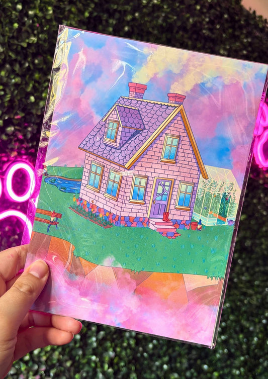 Home in the Clouds | Print A5/A4