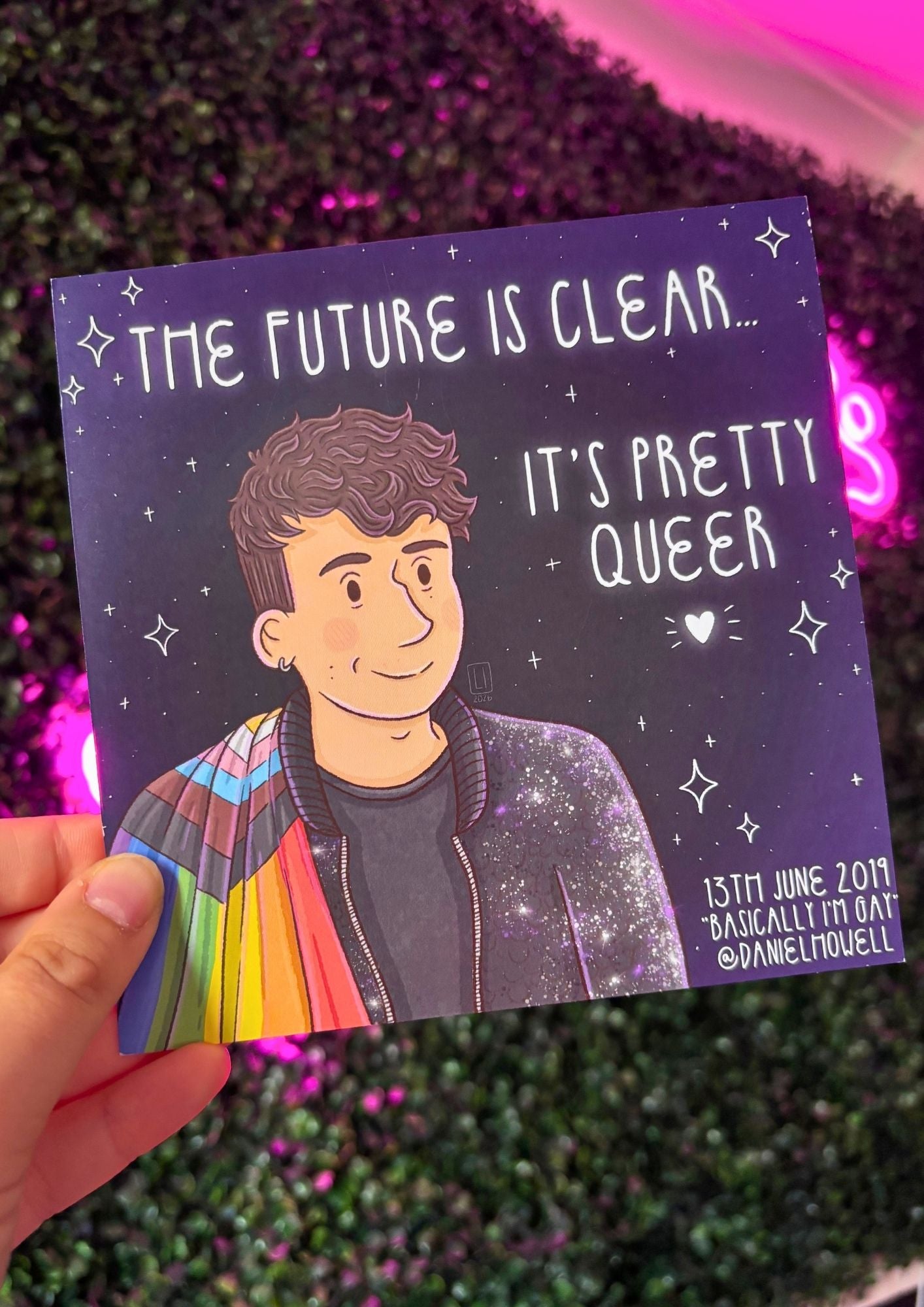 The Future Is Clear | Daniel Howell Fanart Print