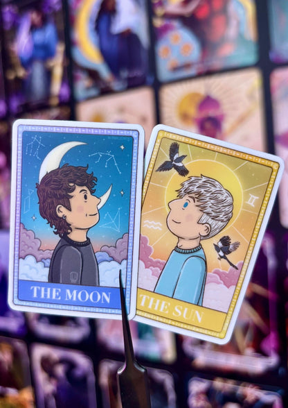 The Sun Tarot | Dan and Phil Sticker