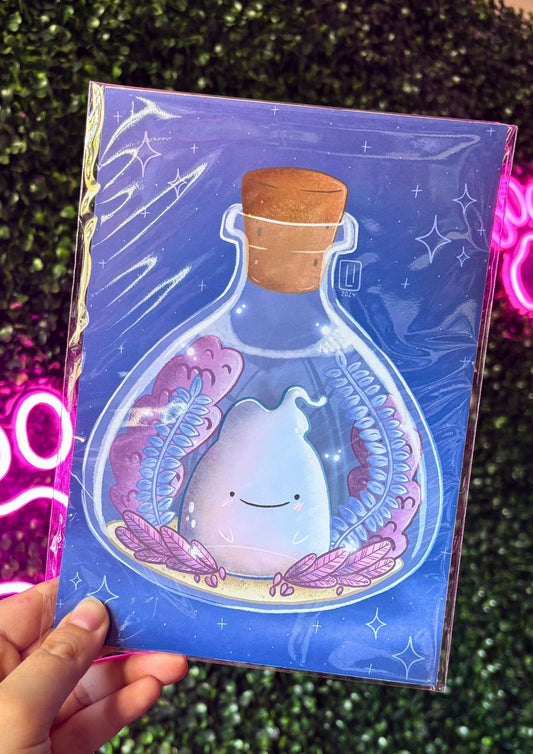 Ghost in a Jar | Print A5