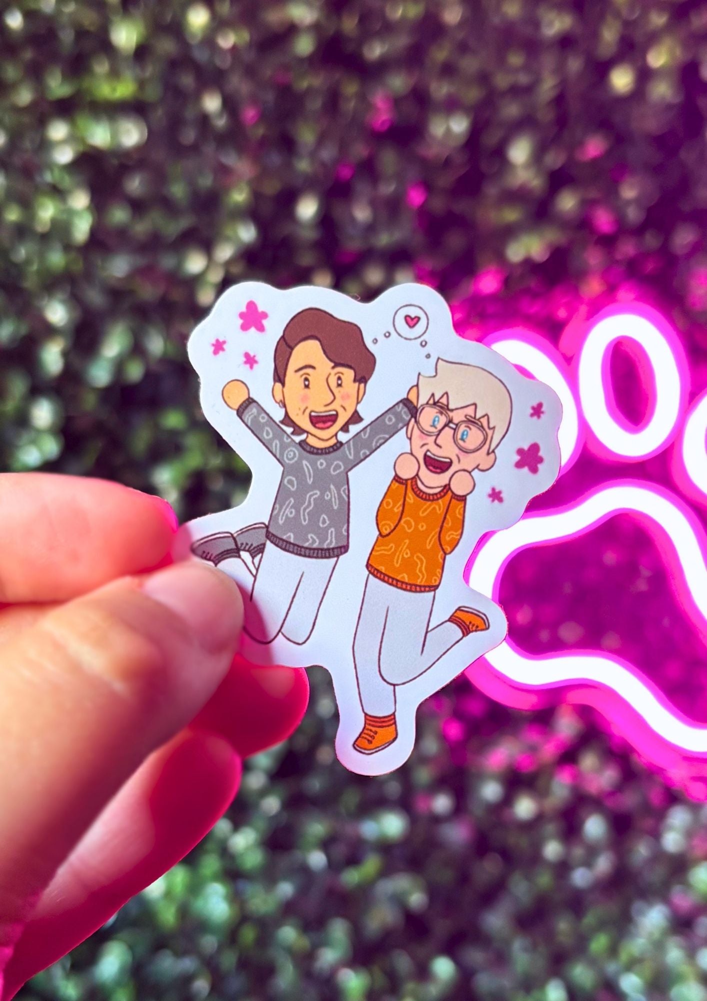 Tomodachi Phan | Dan and Phil Sticker
