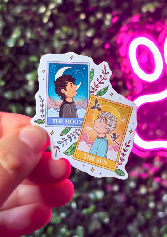 The Sun & The Moon | Dan and Phil Sticker