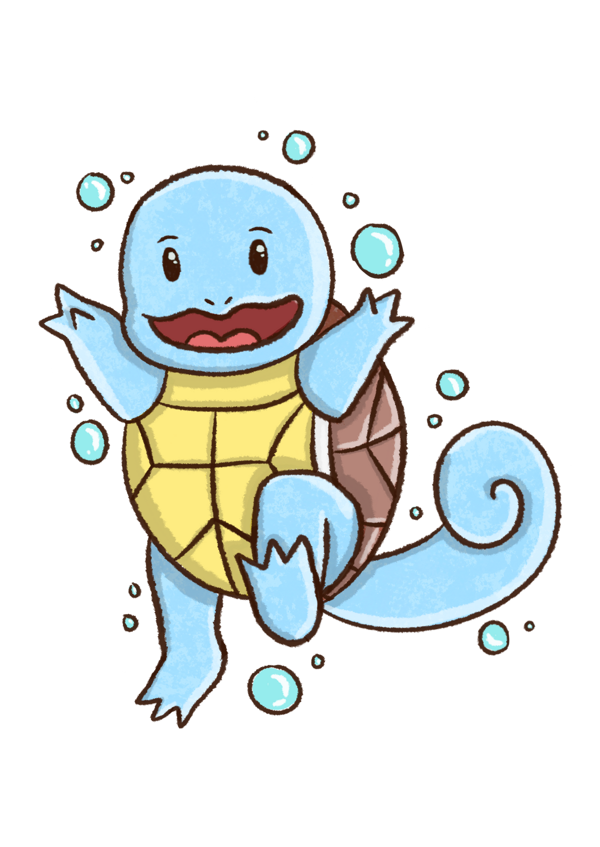 Water Starter | Pokemon Acrylic Keyring