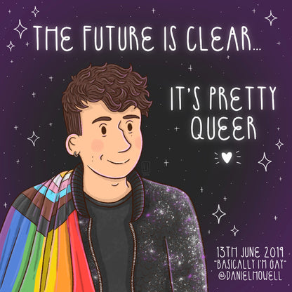 The Future Is Clear | Daniel Howell Fanart Print