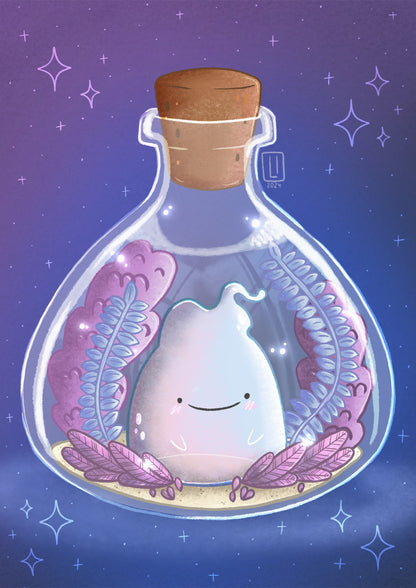 Ghost in a Jar | Print A5