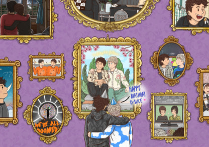 The Museum of Us | Dan and Phil Fanart Print