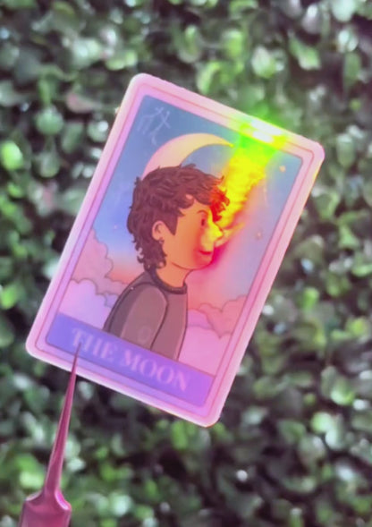 The Moon Tarot | Dan and Phil Holographic Sticker